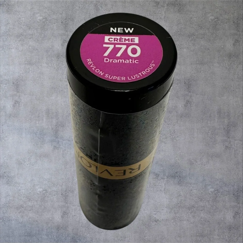 Revlon Super Lustrous Lipstick 0.15oz 770 Dramatic Pink New Sealed Creme Finish
